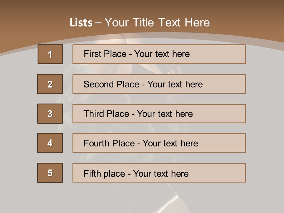 Healthy People Leather PowerPoint Template