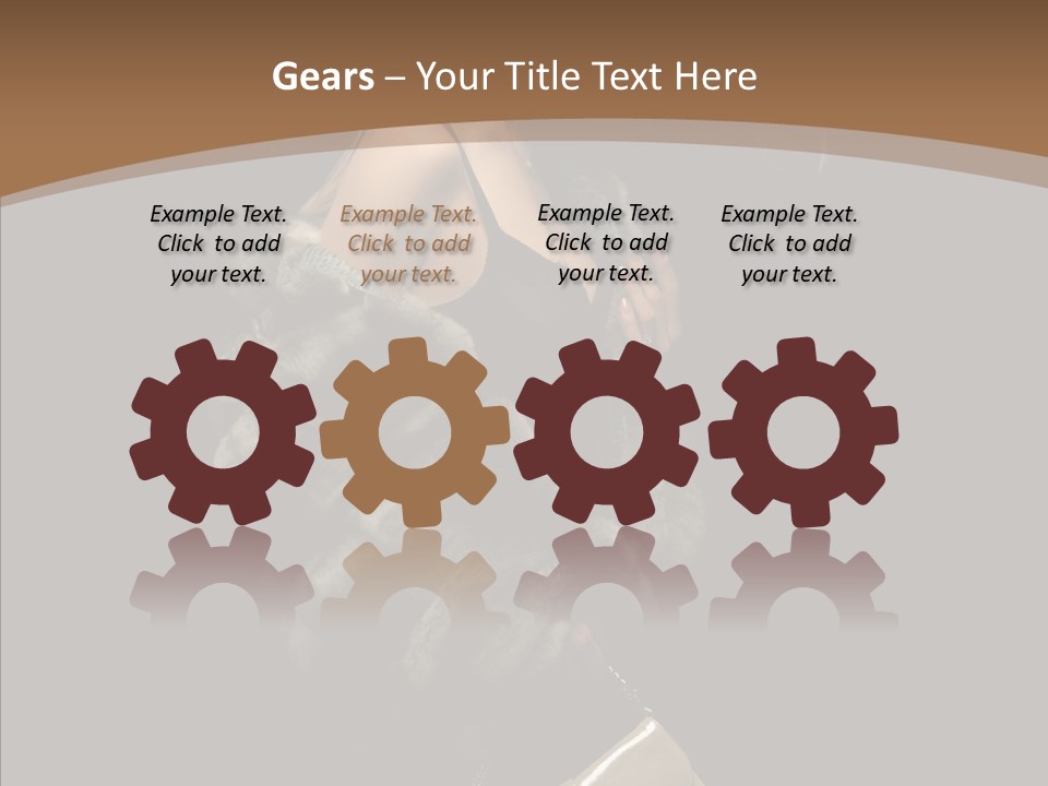 Healthy People Leather PowerPoint Template