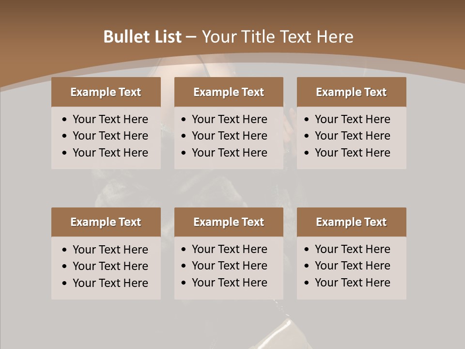 Healthy People Leather PowerPoint Template