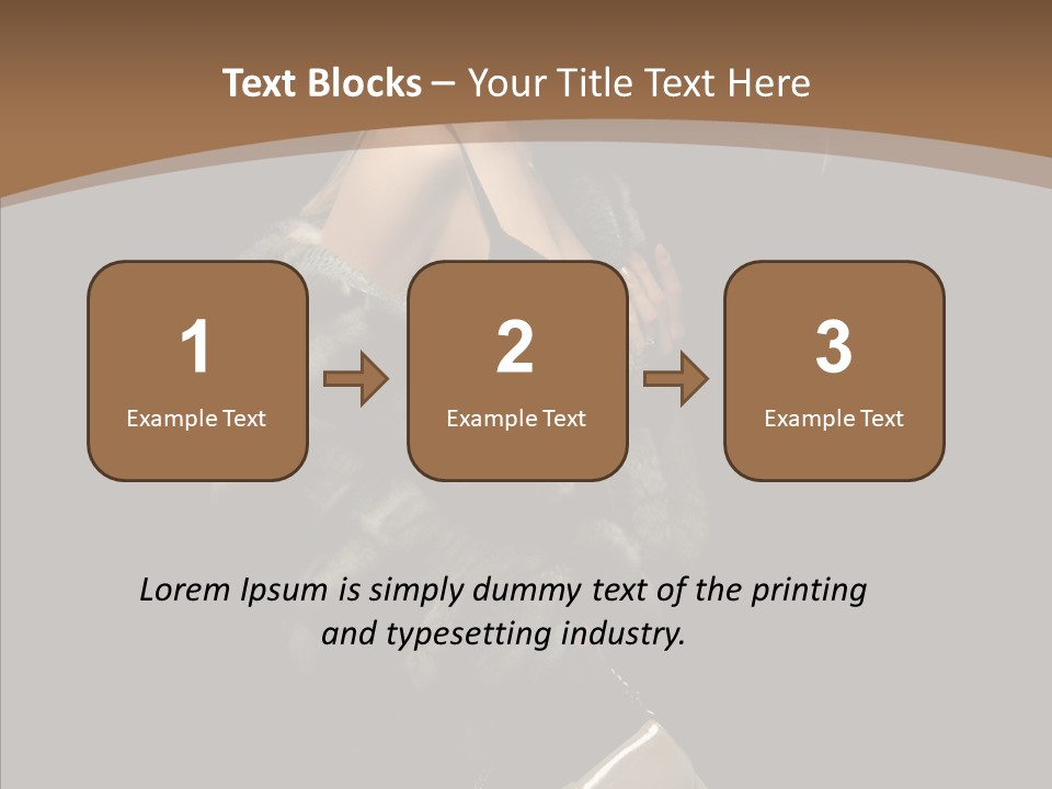 Healthy People Leather PowerPoint Template