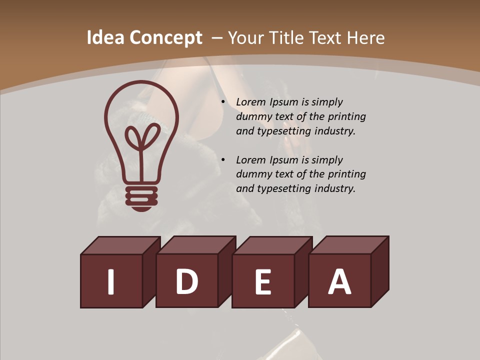 Healthy People Leather PowerPoint Template