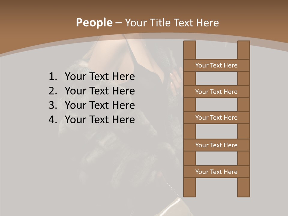 Healthy People Leather PowerPoint Template