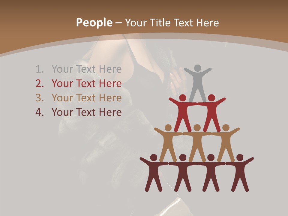 Healthy People Leather PowerPoint Template