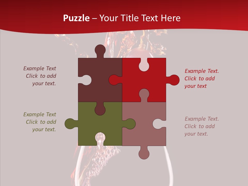 Bar Cheers Splashing PowerPoint Template