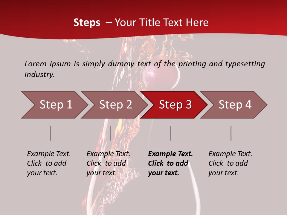 Bar Cheers Splashing PowerPoint Template