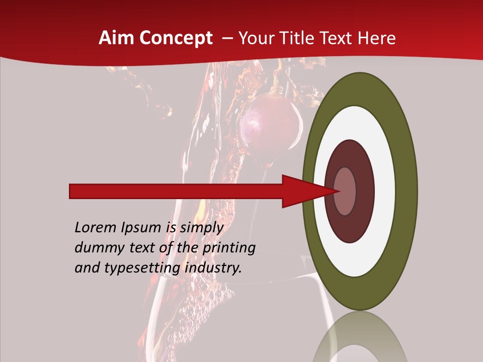 Bar Cheers Splashing PowerPoint Template