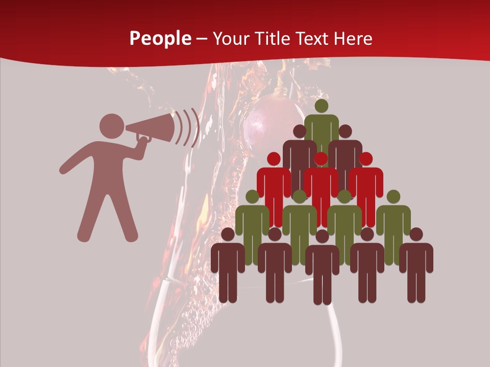 Bar Cheers Splashing PowerPoint Template