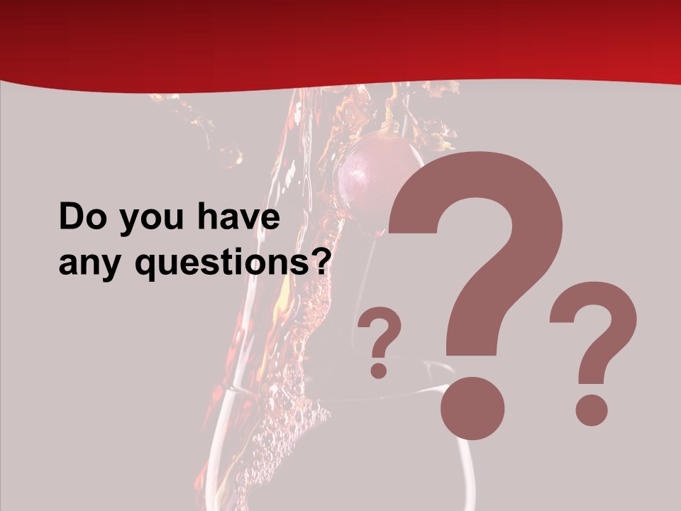 Bar Cheers Splashing PowerPoint Template