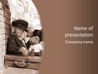 Boxer Alone Cap PowerPoint Template