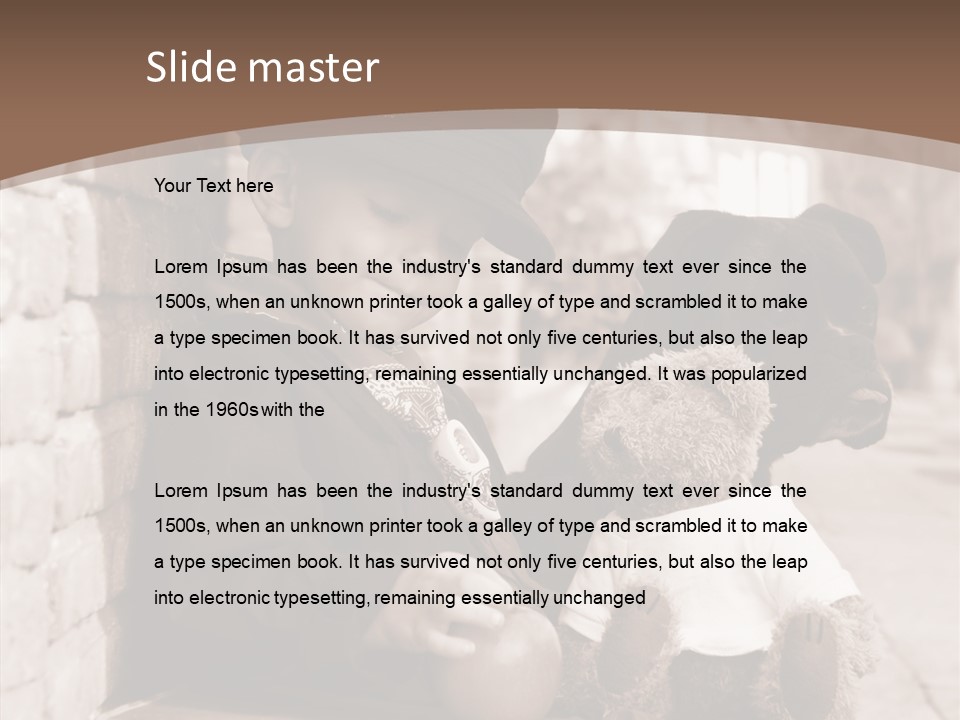 Boxer Alone Cap PowerPoint Template