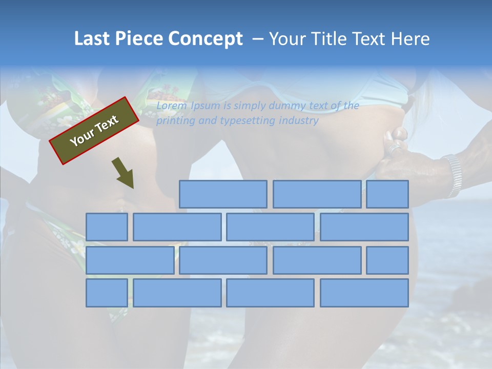 Strength Sports Horizontal PowerPoint Template