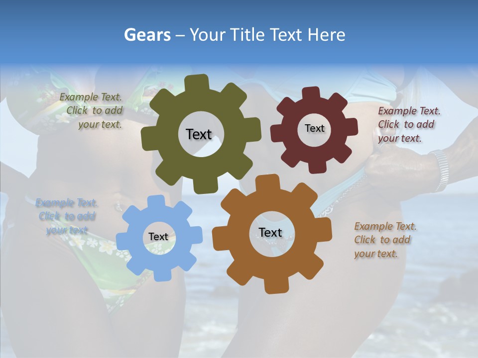 Strength Sports Horizontal PowerPoint Template