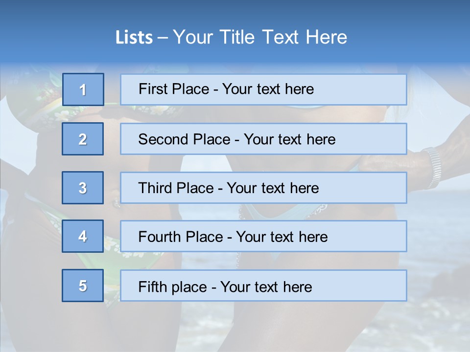 Strength Sports Horizontal PowerPoint Template