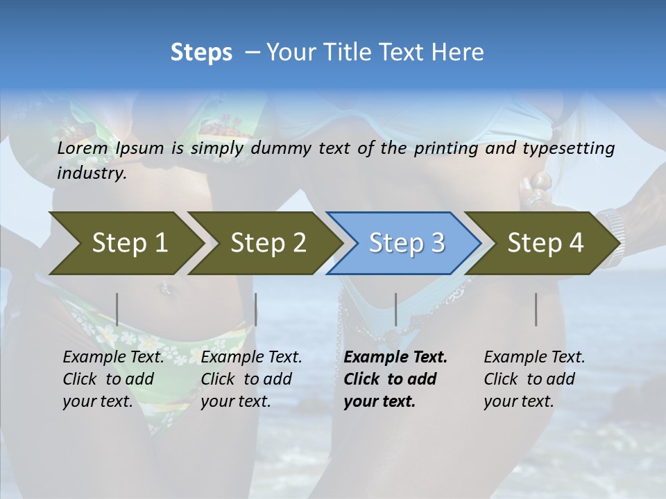 Strength Sports Horizontal PowerPoint Template