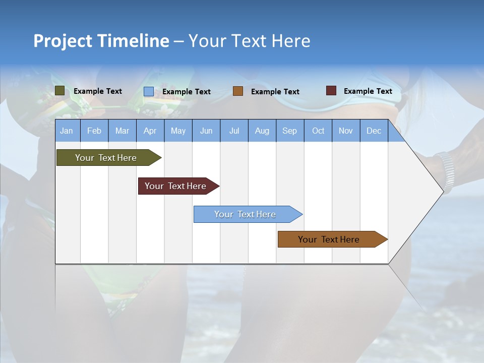 Strength Sports Horizontal PowerPoint Template