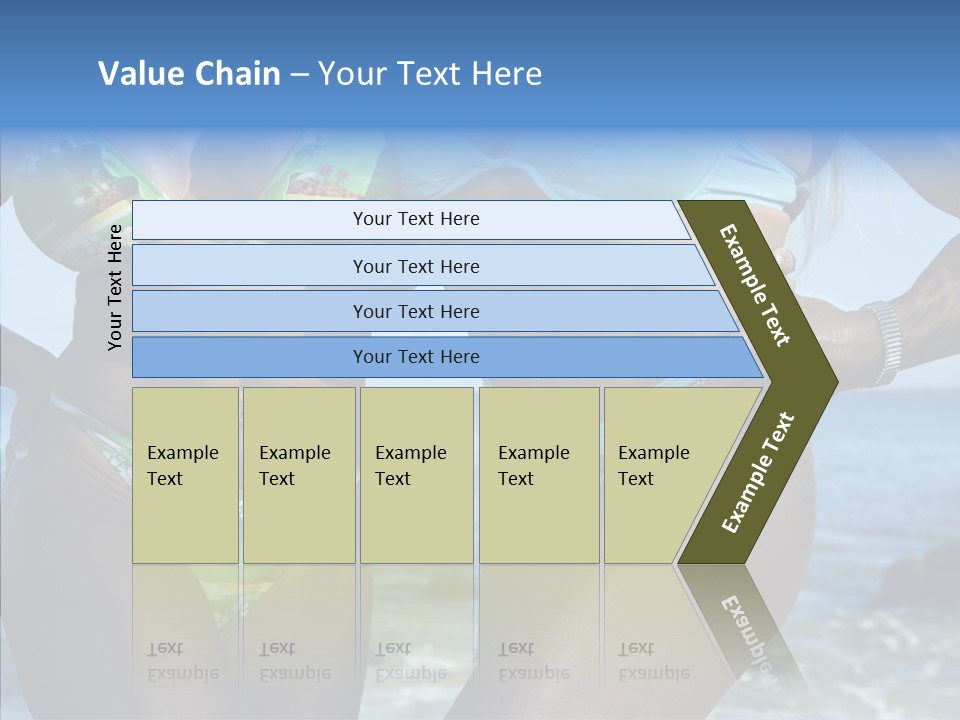 Strength Sports Horizontal PowerPoint Template