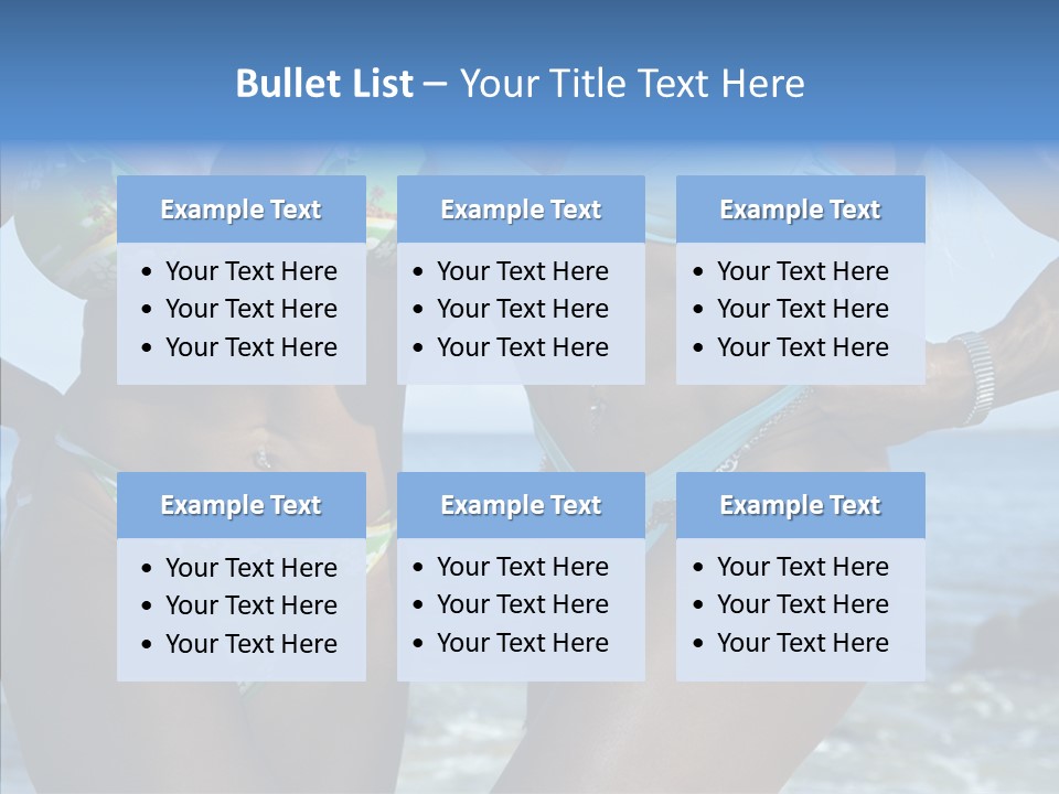 Strength Sports Horizontal PowerPoint Template
