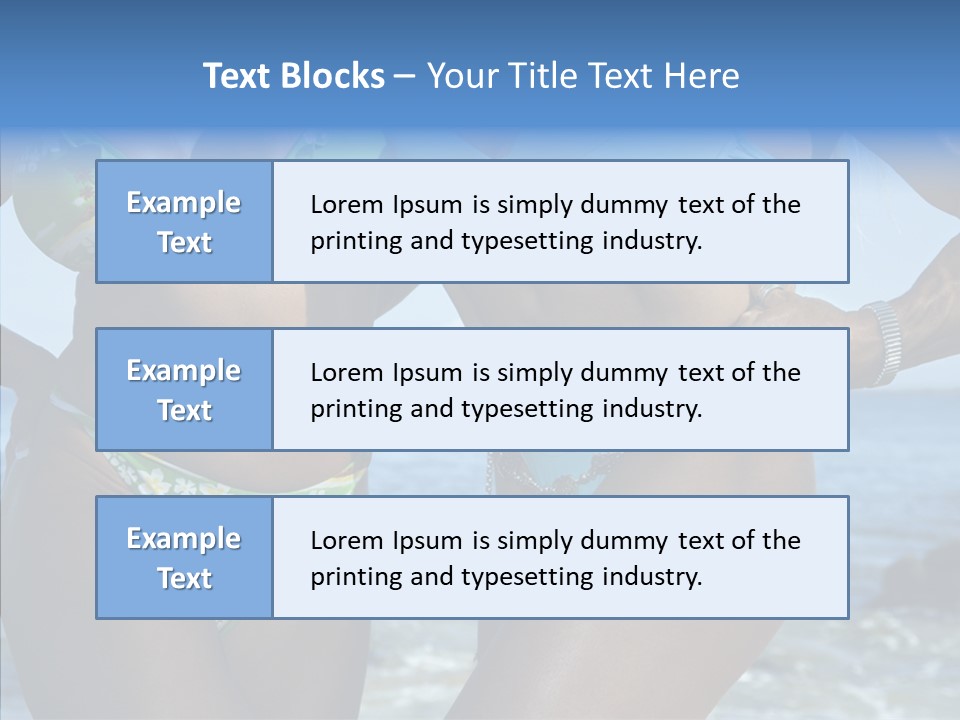 Strength Sports Horizontal PowerPoint Template
