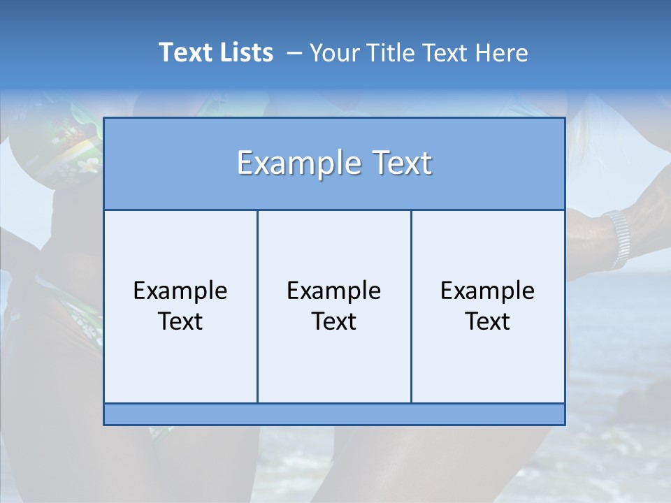Strength Sports Horizontal PowerPoint Template