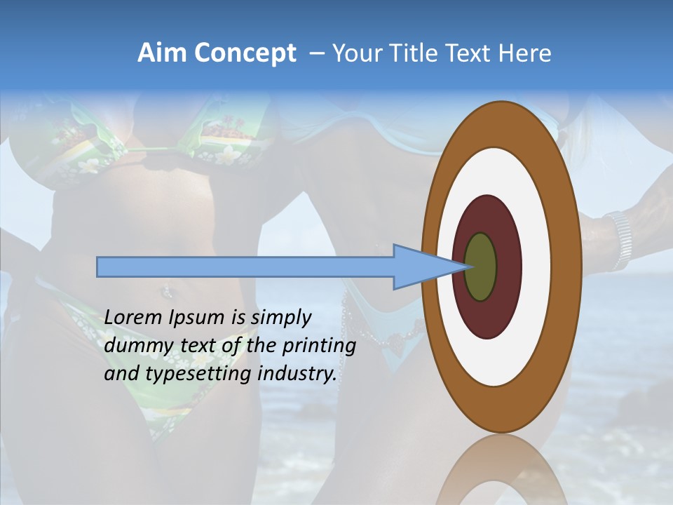 Strength Sports Horizontal PowerPoint Template