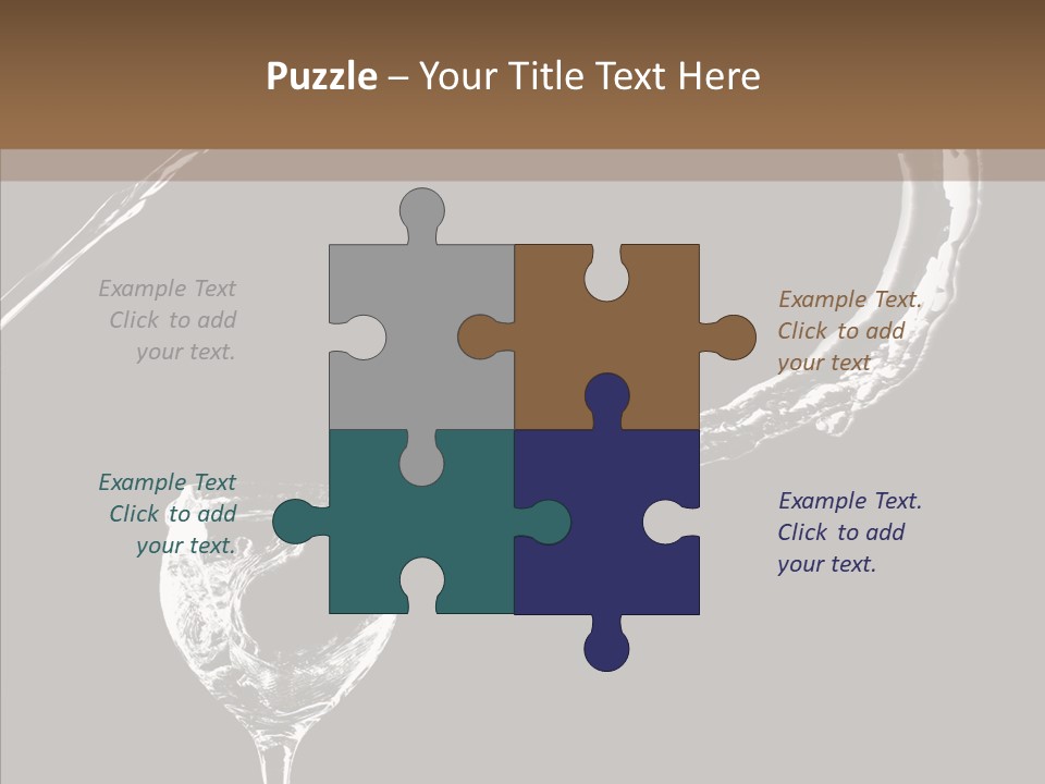 A Glass Of Wine With A Cherry On Top Of It PowerPoint Template