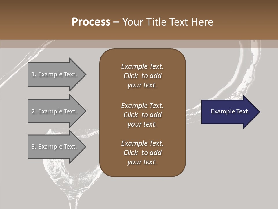 A Glass Of Wine With A Cherry On Top Of It PowerPoint Template