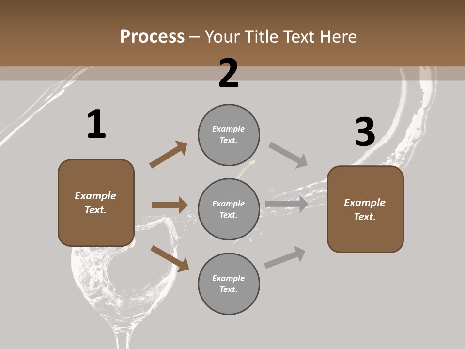 A Glass Of Wine With A Cherry On Top Of It PowerPoint Template