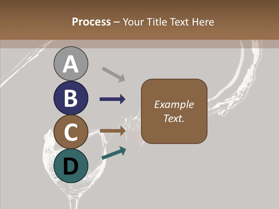 A Glass Of Wine With A Cherry On Top Of It PowerPoint Template