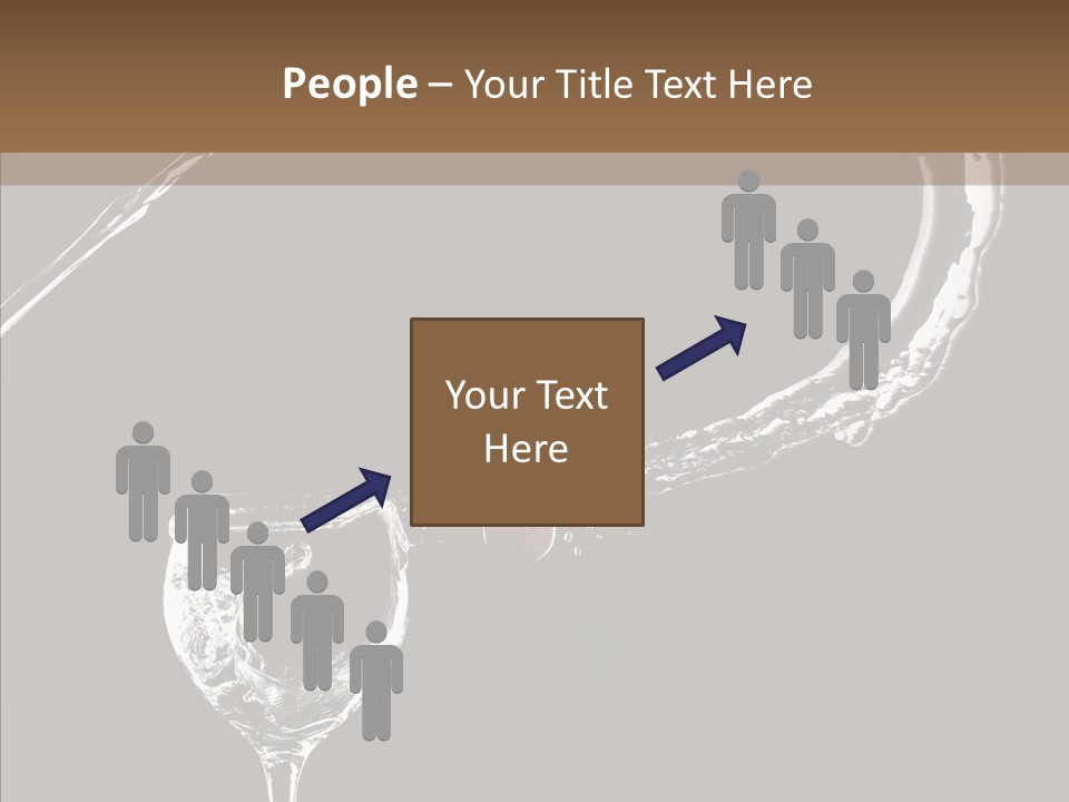 A Glass Of Wine With A Cherry On Top Of It PowerPoint Template