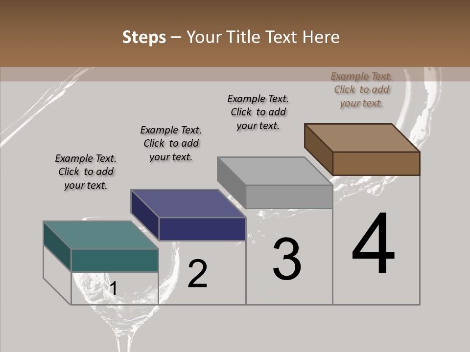 A Glass Of Wine With A Cherry On Top Of It PowerPoint Template