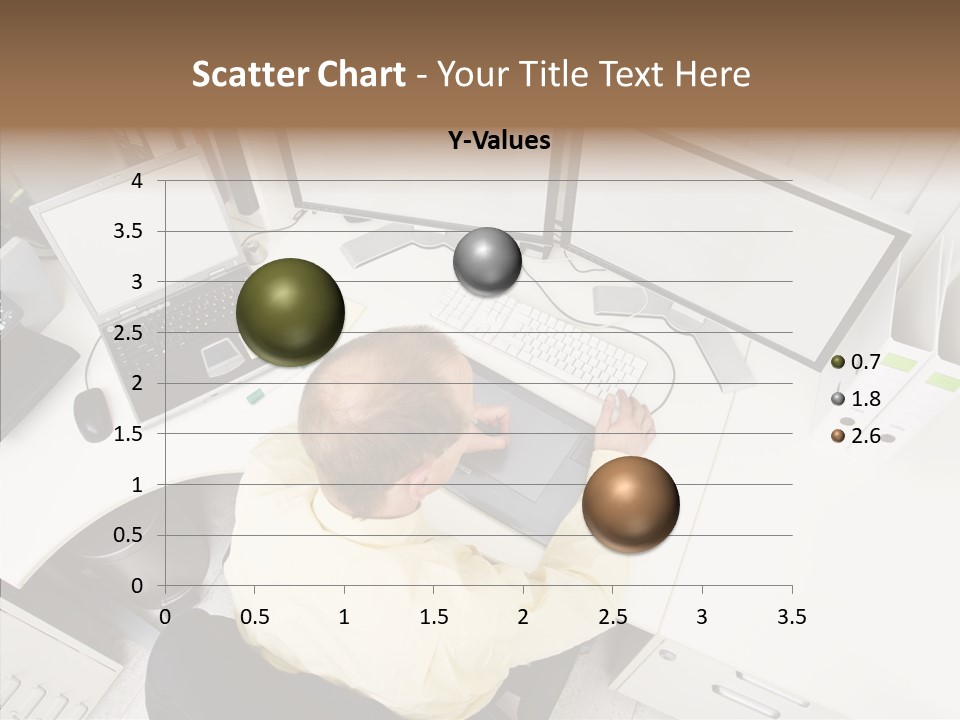Chair Character Trategy PowerPoint Template