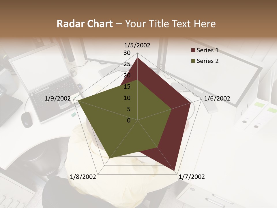 Chair Character Trategy PowerPoint Template