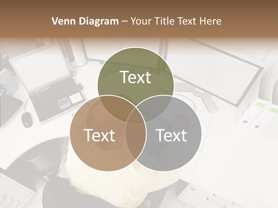 Chair Character Trategy PowerPoint Template
