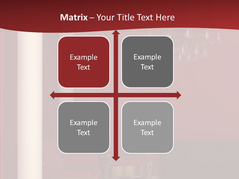 Chair Character Trategy PowerPoint Template