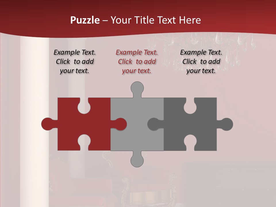 Chair Character Trategy PowerPoint Template