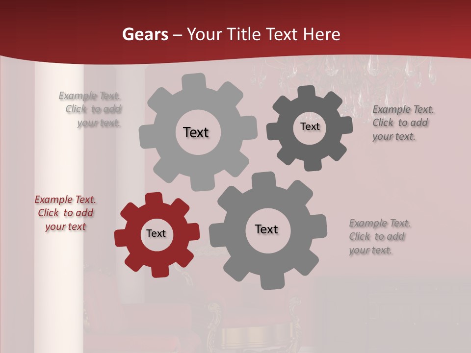 Chair Character Trategy PowerPoint Template