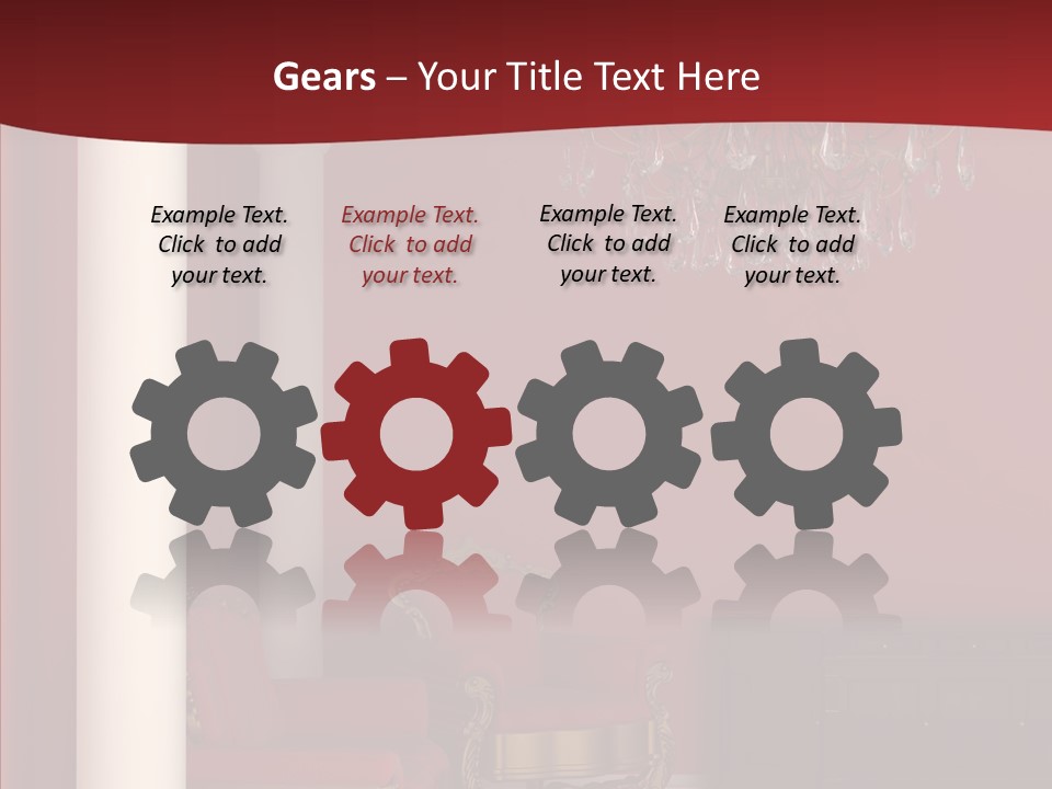 Chair Character Trategy PowerPoint Template