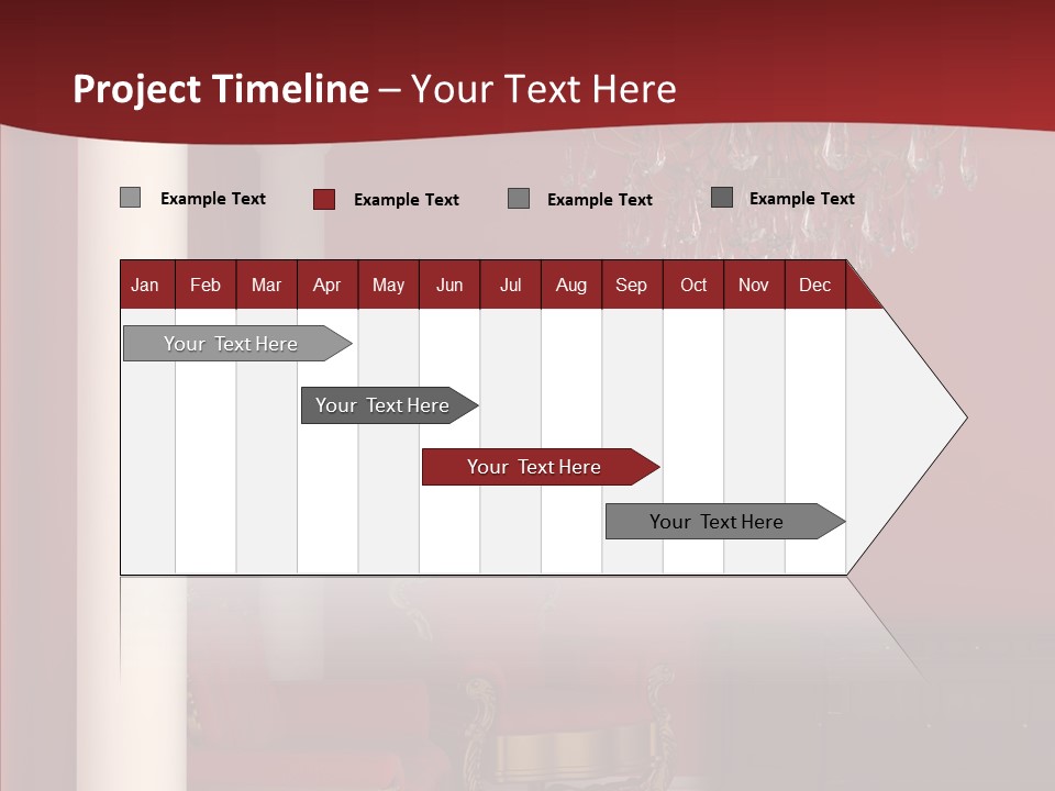 Chair Character Trategy PowerPoint Template