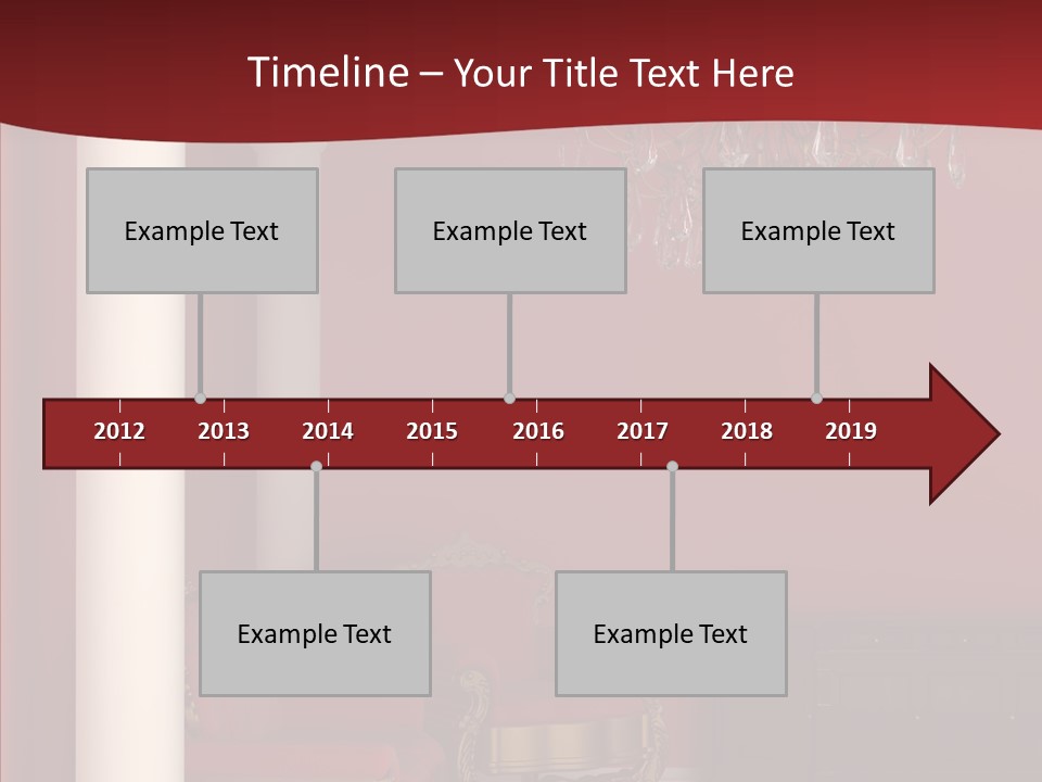 Chair Character Trategy PowerPoint Template