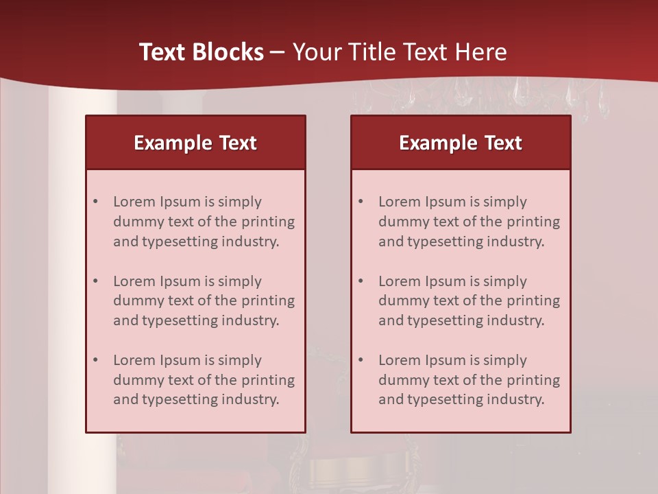 Chair Character Trategy PowerPoint Template