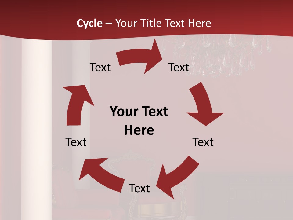 Chair Character Trategy PowerPoint Template