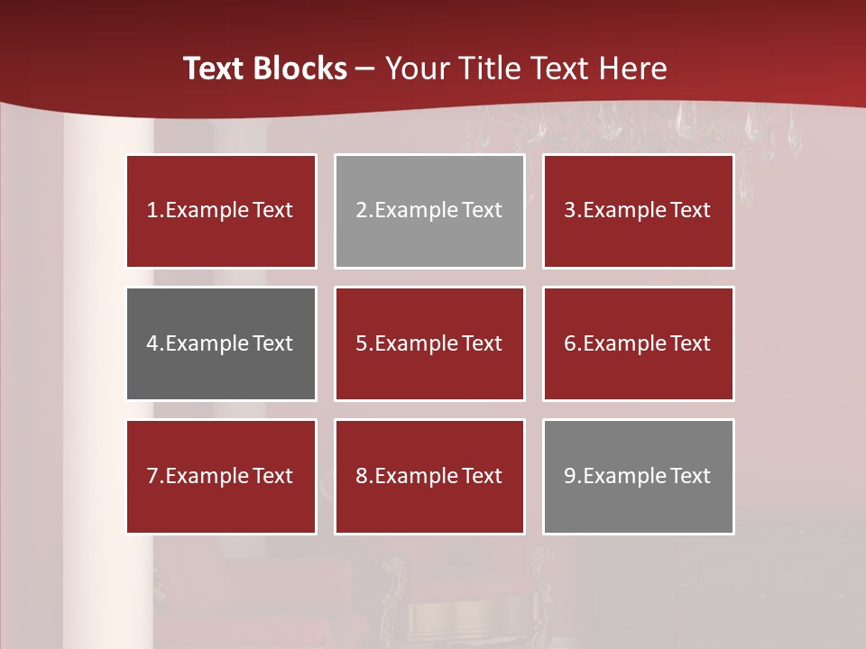 Chair Character Trategy PowerPoint Template
