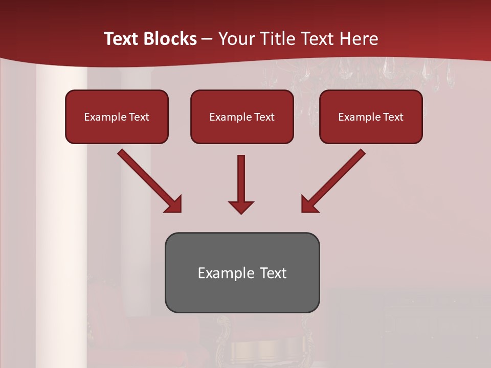 Chair Character Trategy PowerPoint Template