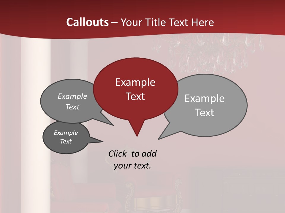 Chair Character Trategy PowerPoint Template