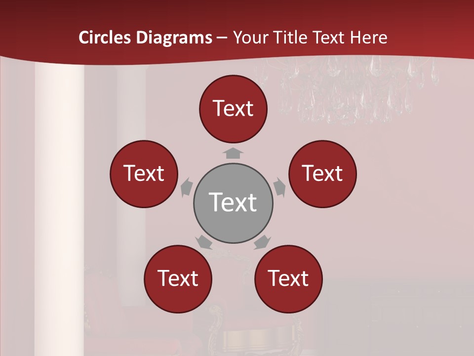 Chair Character Trategy PowerPoint Template