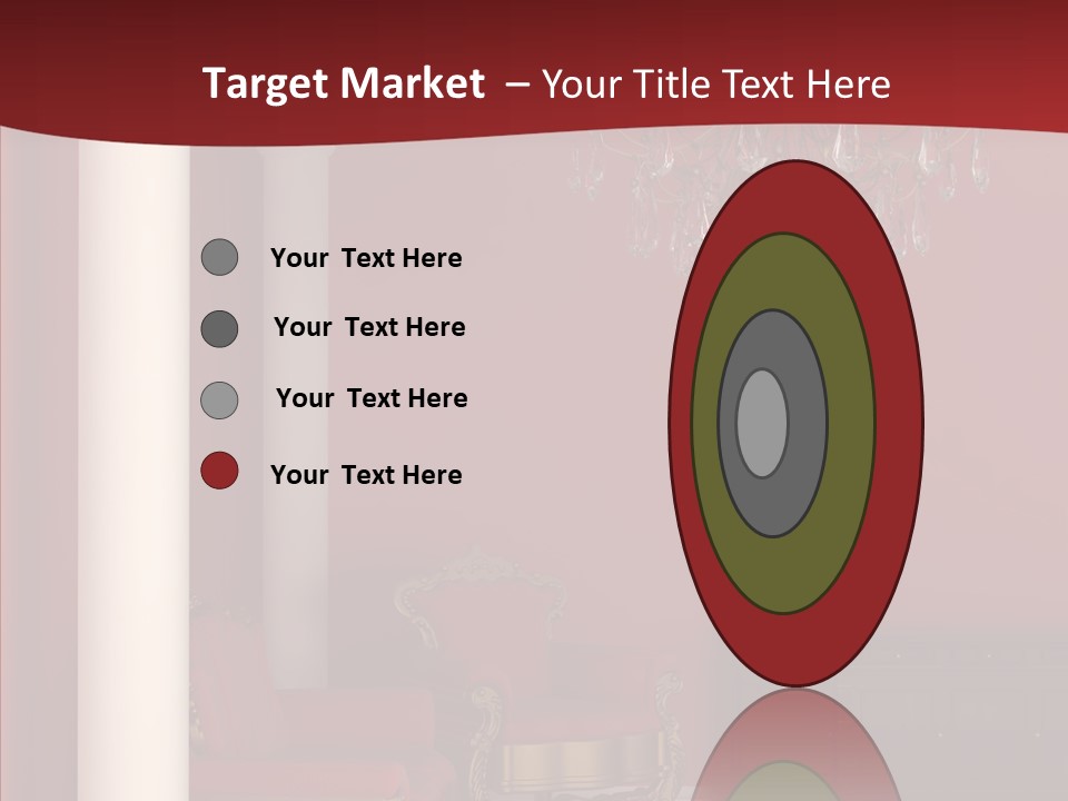 Chair Character Trategy PowerPoint Template