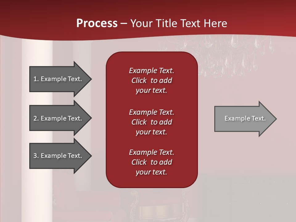 Chair Character Trategy PowerPoint Template