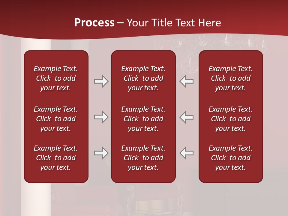 Chair Character Trategy PowerPoint Template