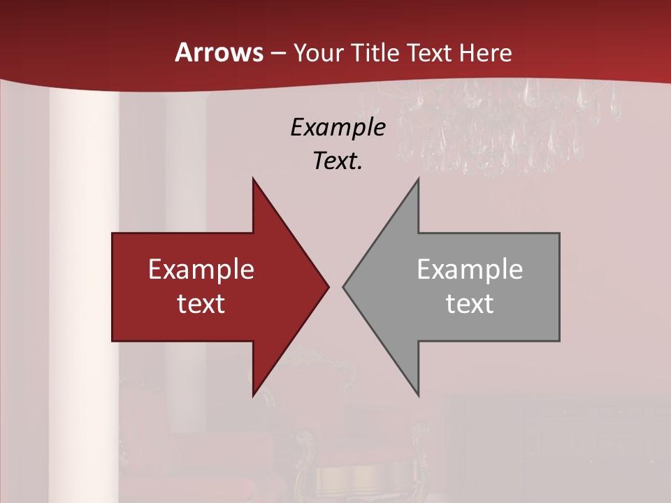 Chair Character Trategy PowerPoint Template