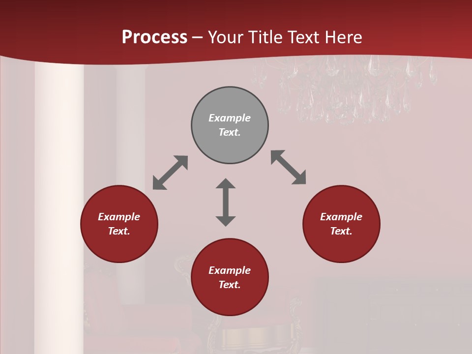 Chair Character Trategy PowerPoint Template